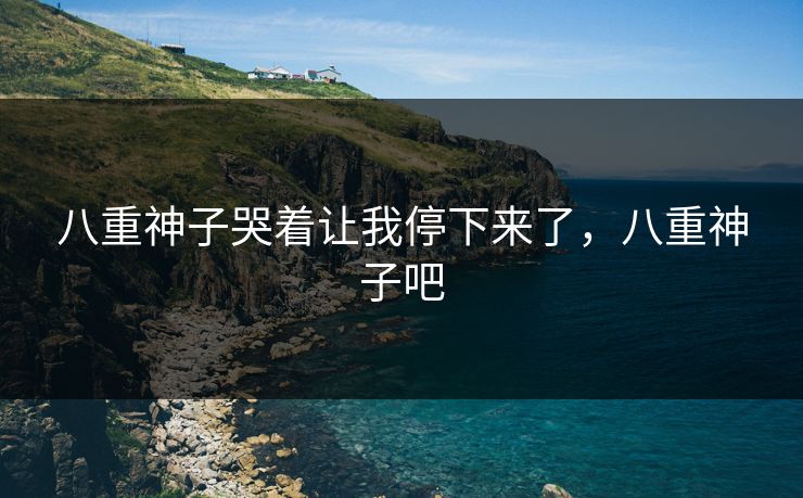 八重神子哭着让我停下来了，八重神子吧